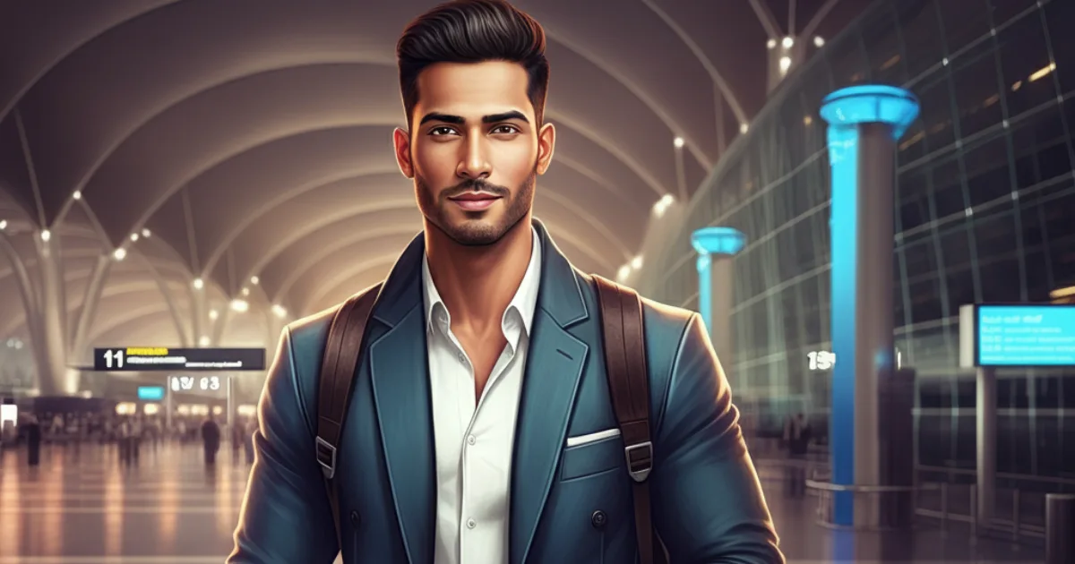 Ramneek Sidhu Spotted at Dubai International Airport
